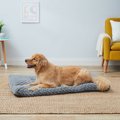 MidWest Quiet Time Ombre Swirl Dog Crate Mat, Grey, 48-in