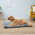 MidWest Quiet Time Ombre Swirl Dog Crate Mat, Grey, 48-in