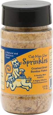 Cat-Man-Doo Sprinkles Crushed Bonito Flakes Cat & Dog Treats, slide 1 of 1