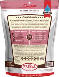 Primal Turkey & Sardine Formula Nuggets Grain-Free Raw Freeze-Dried Dog Food, 14-oz bag slide 2 of 9