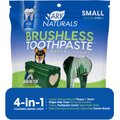 Ark Naturals Brushless Toothpaste Small Gluten-Free Dental Dog Treats, 12-oz bag, Count Varies