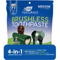 Ark Naturals Brushless Toothpaste Medium Dental Dog Treats, 18-oz bag, count varies