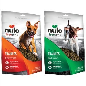 Nulo Freestyle Duck Recipe + Freestyle Turkey Recipe Dog Training Treats