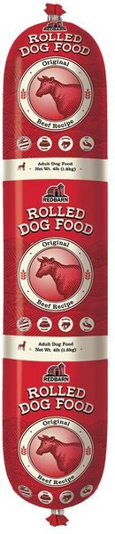 Redbarn Naturals Beef Recipe Dog Food Roll, 4-lb roll slide 1 of 4