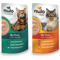 Nulo Freestyle Silky Mousse Chicken & Duck Recipe + Freestyle Silky Mousse Chicken & Salmon Recipe Wet Cat Food