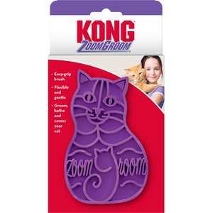 KONG Cat ZoomGroom Multi-Use Brush