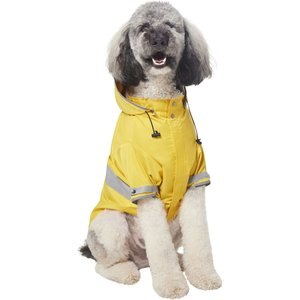 Frisco Lightweight Deluxe Reflective Dog Raincoat, Large