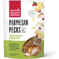 The Honest Kitchen Parmesan Pecks Chicken, Parmesan & Cranberry Recipe Dog Treats, 8-oz bag, bundle of 2
