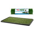 Wee-Wee Patch Indoor Potty, Medium + Patch Replacement Grass Mat, Medium