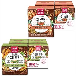 The Honest Kitchen One Pot Stews Slow Cooked Chicken + One Pot Stews Roasted Beef Stew Wet Dog Food slide 1 of 9