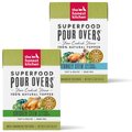 The Honest Kitchen Superfood POUR OVERS Turkey Stew with Veggies + Superfood POUR OVERS Chicken Stew with Veggies Wet Dog Food Topper