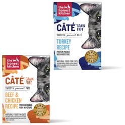 The Honest Kitchen Beef & Chicken + Turkey Pate Wet Cat Food