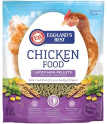 Eggland's Best All Natural Layer Mini 17% Protein Pellets Chicken Feed, 10-lb bag