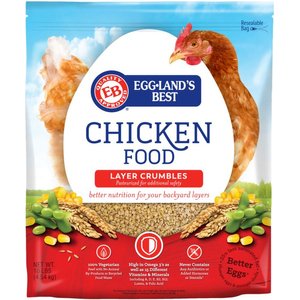 Eggland's Best All Natural Layer 17% Protein Crumbles Chicken Feed, 10-lb bag
