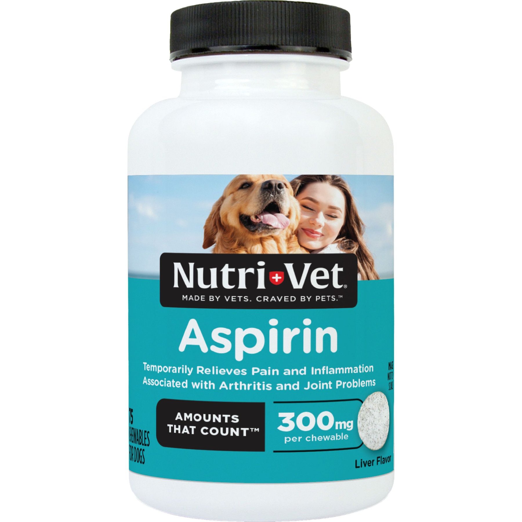 Nutri-Vet Aspirin Medication for Pain for Small Breed Dogs