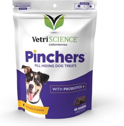 VetriScience Pinchers Chicken Grain-Free Dog Treats, 45 count