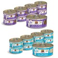 Weruva Classic Cat Press Your Lunch! Chicken Pate + Classic Cat Meal or No Deal Chicken & Beef Pate Canned Cat Food