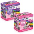 BFF Tuna & Duck Devour Me Dinner in Gravy + Tuna & Beef Baby Cakes Dinner in Gravy Wet Cat Food Pouches