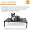 Show in main carousel: K&H Pet Products Original Pet Cot Replacement Dog Bed Cover, Charcoal/Black, Medium slide 4 of 11