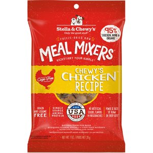 Stella & Chewy's Chewy's Chicken Meal Mixers Freeze-Dried Raw Dog Food Topper, 1-oz bag