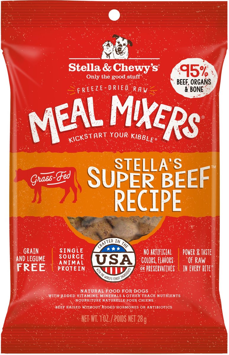 Meal mixers outlet dog food