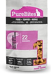 PureBites Salmon Freeze-Dried Topper for Cats, 2.4-oz bag