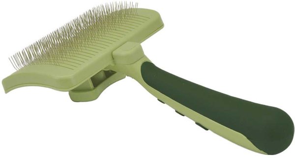 Safari Self-Cleaning Slicker Brush for Dogs, Small slide 1 of 9