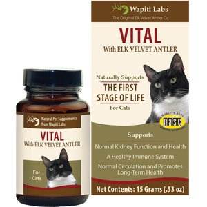 Wapiti Labs Vital Formula Cat Supplement, 0.53-oz bottle