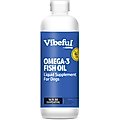 Vibeful Omega-3 Fish Oil Liquid Skin & Coat Supplement for Dogs, 16-oz