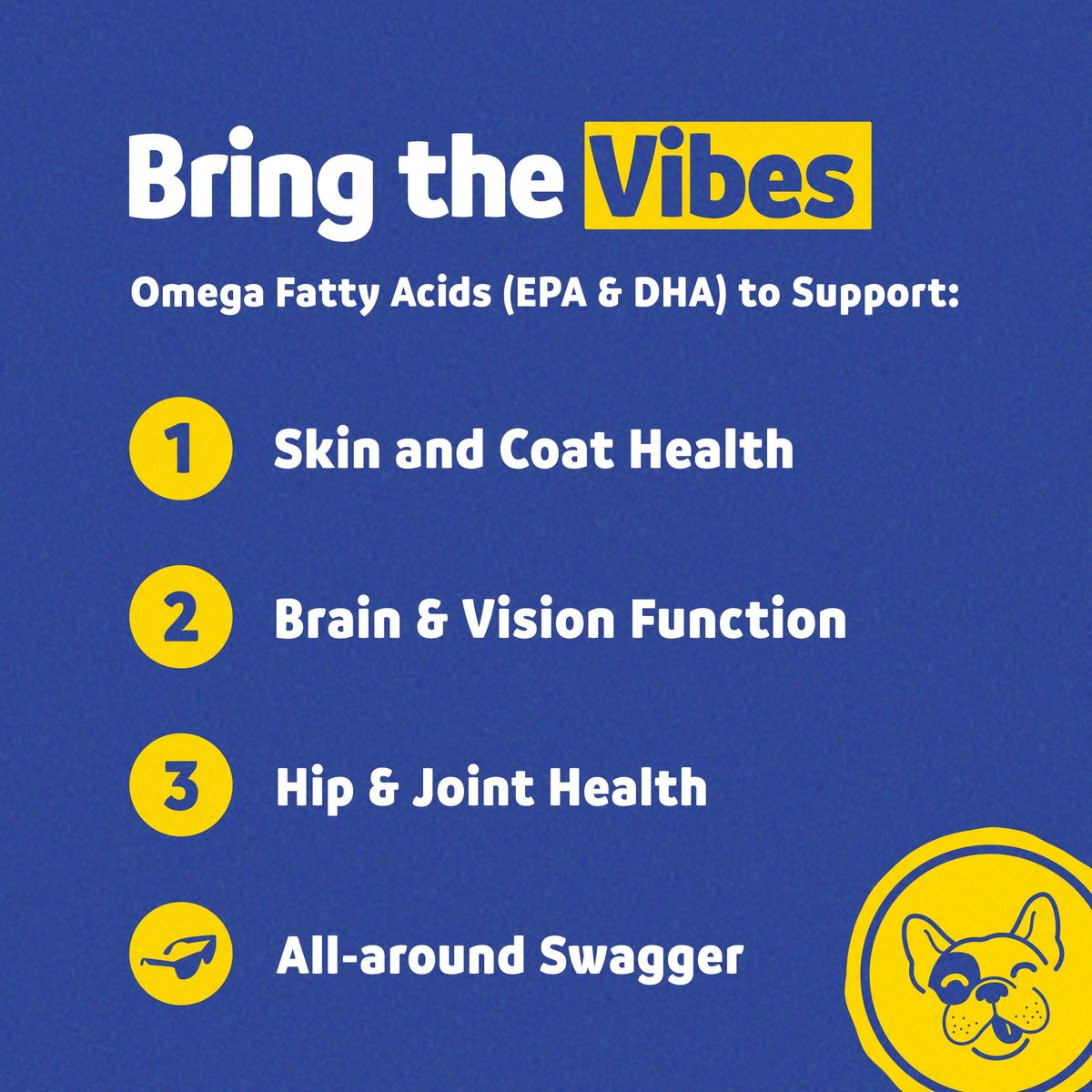 VIBEFUL Omega3 Fish Oil Liquid Skin & Coat Supplement for Dogs, 16oz