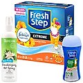Starter Kit - Fresh Step Hawaiian Aloha Scented Clumping Clay Cat Litter, 25-lb box + 2 other items