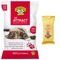 Dr. Elsey's Precious Cat Attract Unscented Cat Litter + Burt's Bees Dander Reducing Wipes for Cats