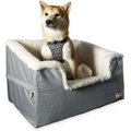 K&H Pet Products Bucket Booster Seat Rectangle Knockdown Dog Booster Seat, Gray, Large