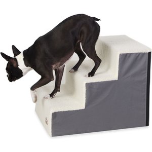 K&H Pet Products Dog Stair Steps, Gray, 3 Stair