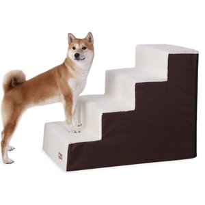 K&H Pet Products Dog Stair Steps, Chocolate, 4 Stair