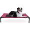 Show in main carousel: K&H Pet Products Original Steel Frame Pet Cot Elevated Dog Bed, Red/Black, Large slide 2 of 13