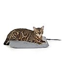 K&H Pet Products Lectro-Soft Outdoor Heated Dog Bed, Gray, Small