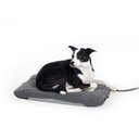 K&H Pet Products Lectro-Soft Outdoor Heated Dog Bed, Gray, Medium