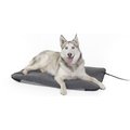 K&H Pet Products Lectro-Soft Outdoor Heated Dog Bed, Gray, Large