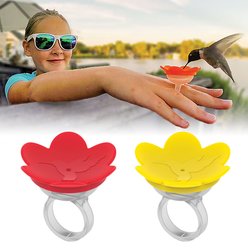 ZUMMR Hummingbird Ring Bird Feeder, 2 count slide 1 of 3