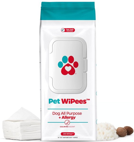 Pet Parents Pet WiPees Dog All Purpose Allergy Dog Wipes, 100 count slide 1 of 9