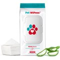 Pet Parents Pet WiPees Natural Scent Cat & Dog Gland Grooming Wipes, 100 count