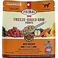 Primal Raw Pronto Beef Recipe Dog Freeze-Dried Food, 25-oz bag