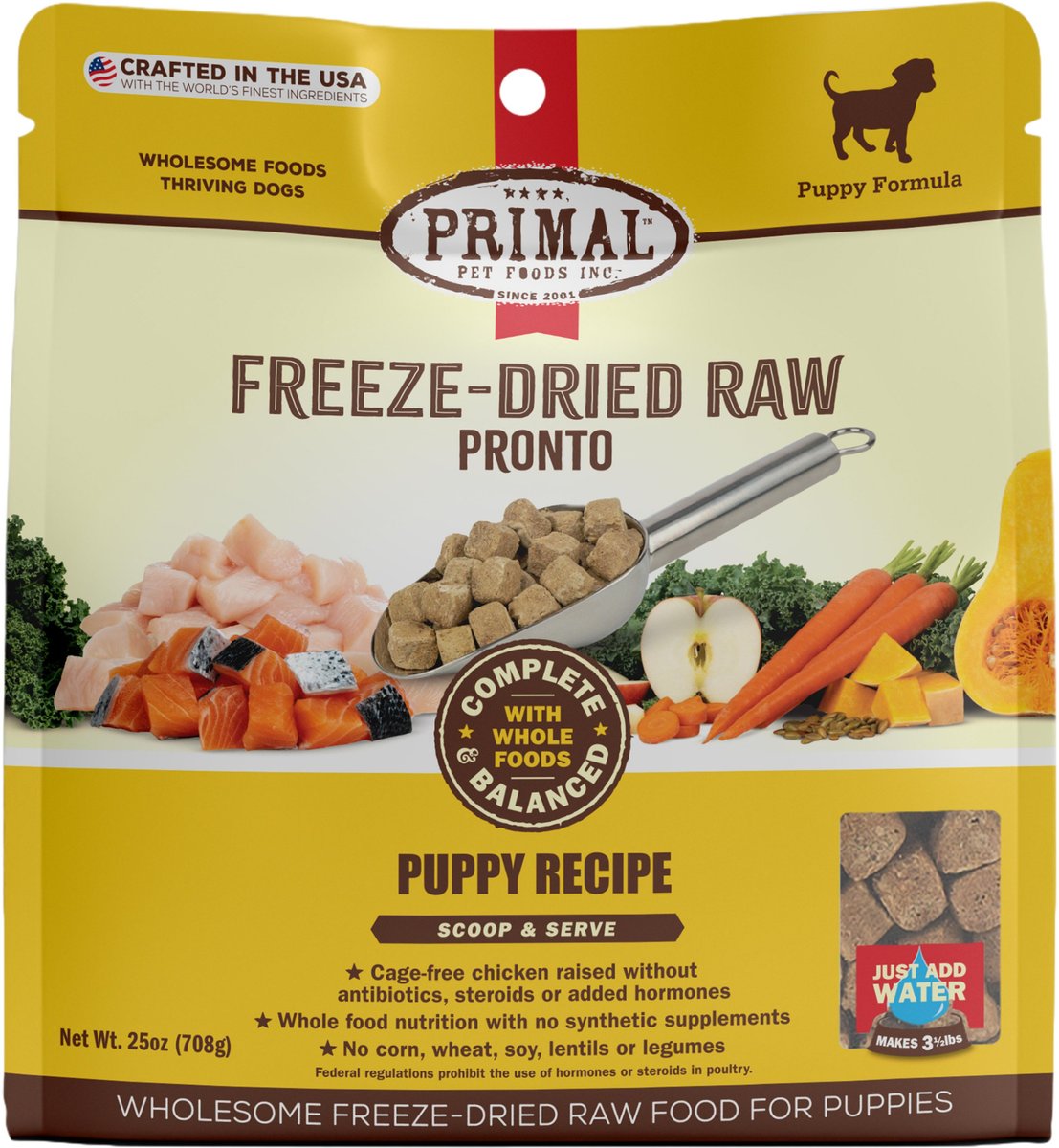 Primal raw dog deals food