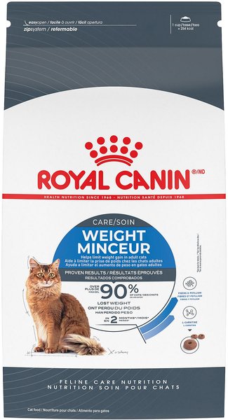 ROYAL CANIN Feline Nutrition Weight Care Adult Dry Cat Food, 3-lb - Chewy.com