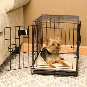 K&H Pet Products Self-Warming Dog Crate Pad, Tan, 14 x 22 in