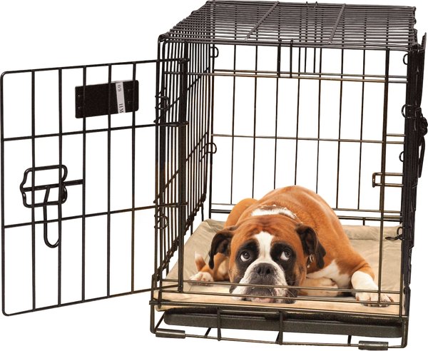 K&H Pet Products Self-Warming Dog Crate Pad, Tan, 25 x 37 in slide 1 of 11