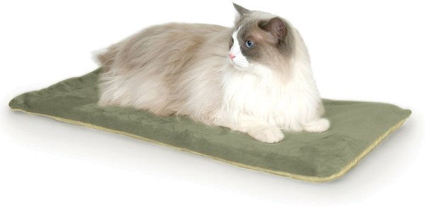 Weight activated shop heated pet bed