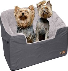 K&H Pet Products Bucket Booster Pet Seat, Grey