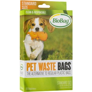 BioBag Standard Pet Waste Bags, 50 count